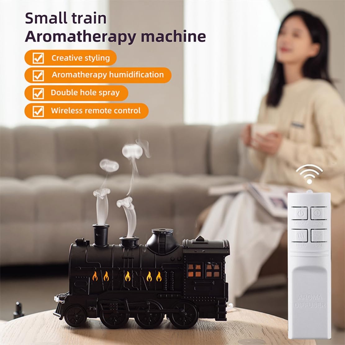 Train Steam Aroma Diffuser