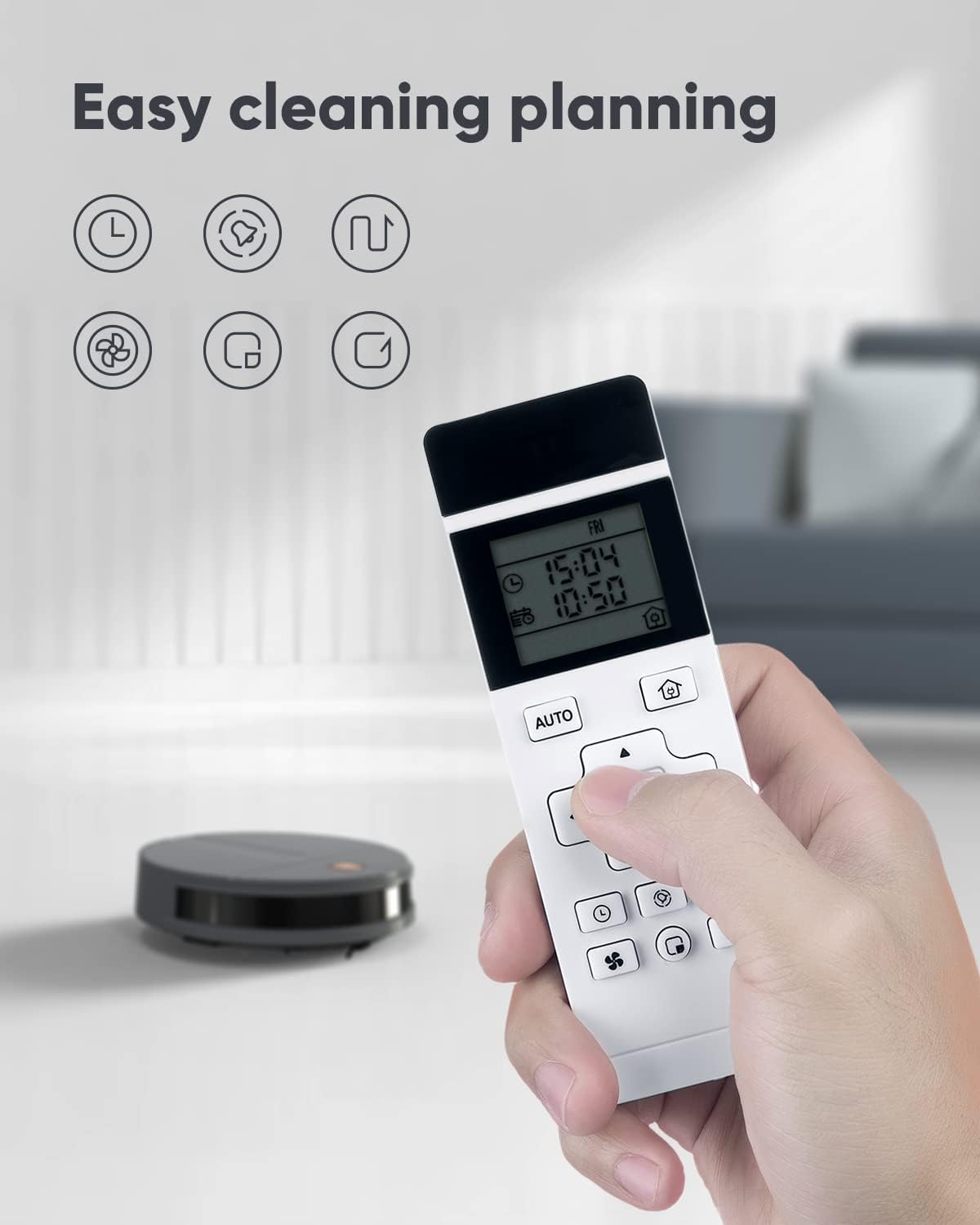 LIGHT 'N' EASY Robot Vacuum
