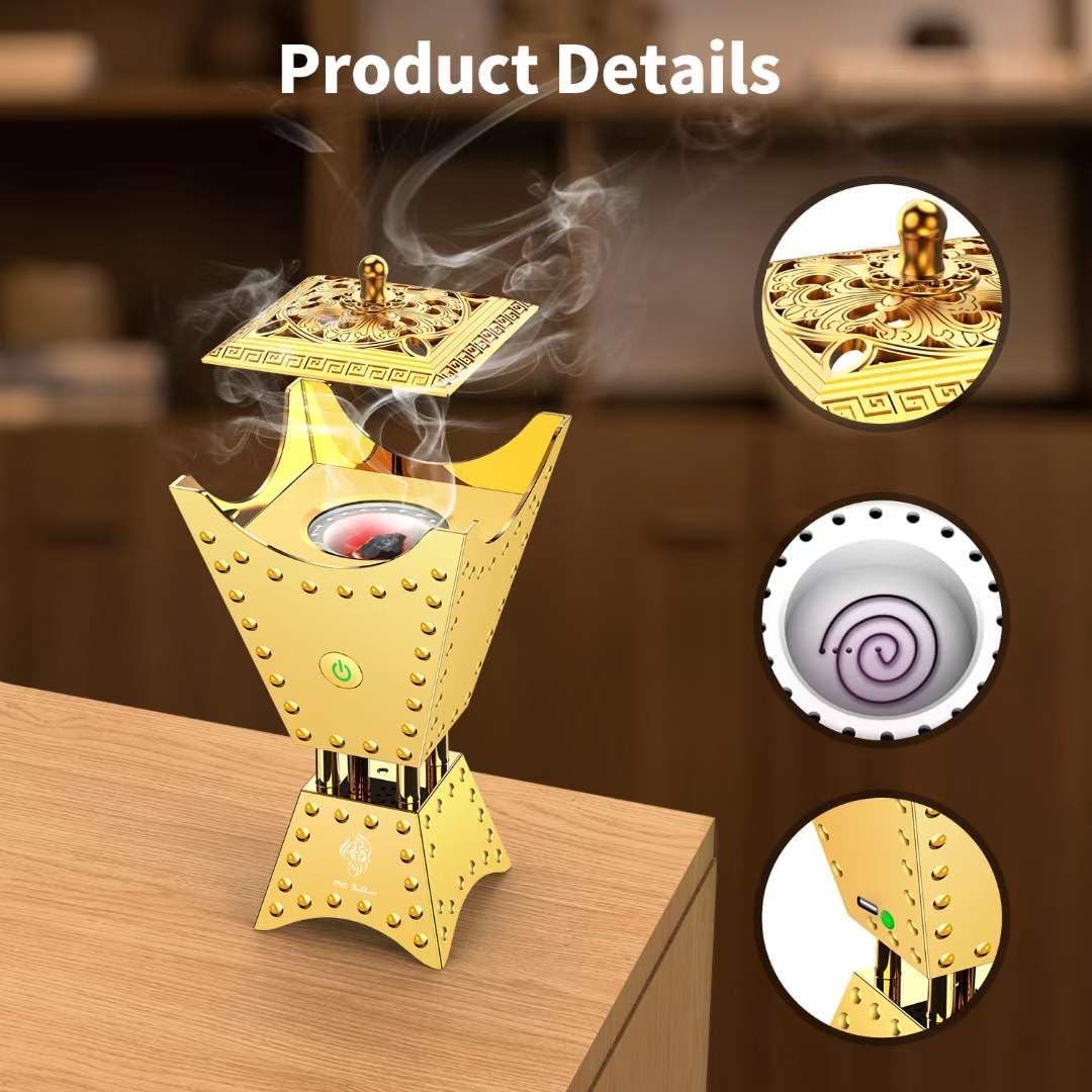 מבער קטורת חשמלי פוסידון