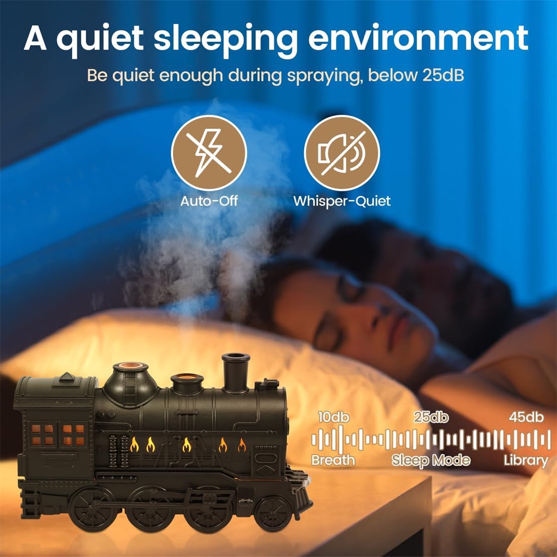 Train Steam Aroma Diffuser
