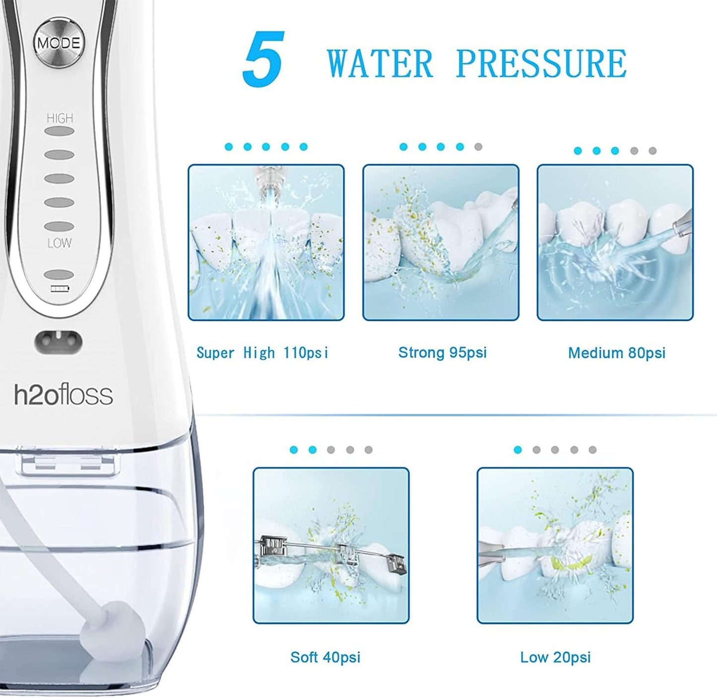 H2ofloss Water Flosser Professional
