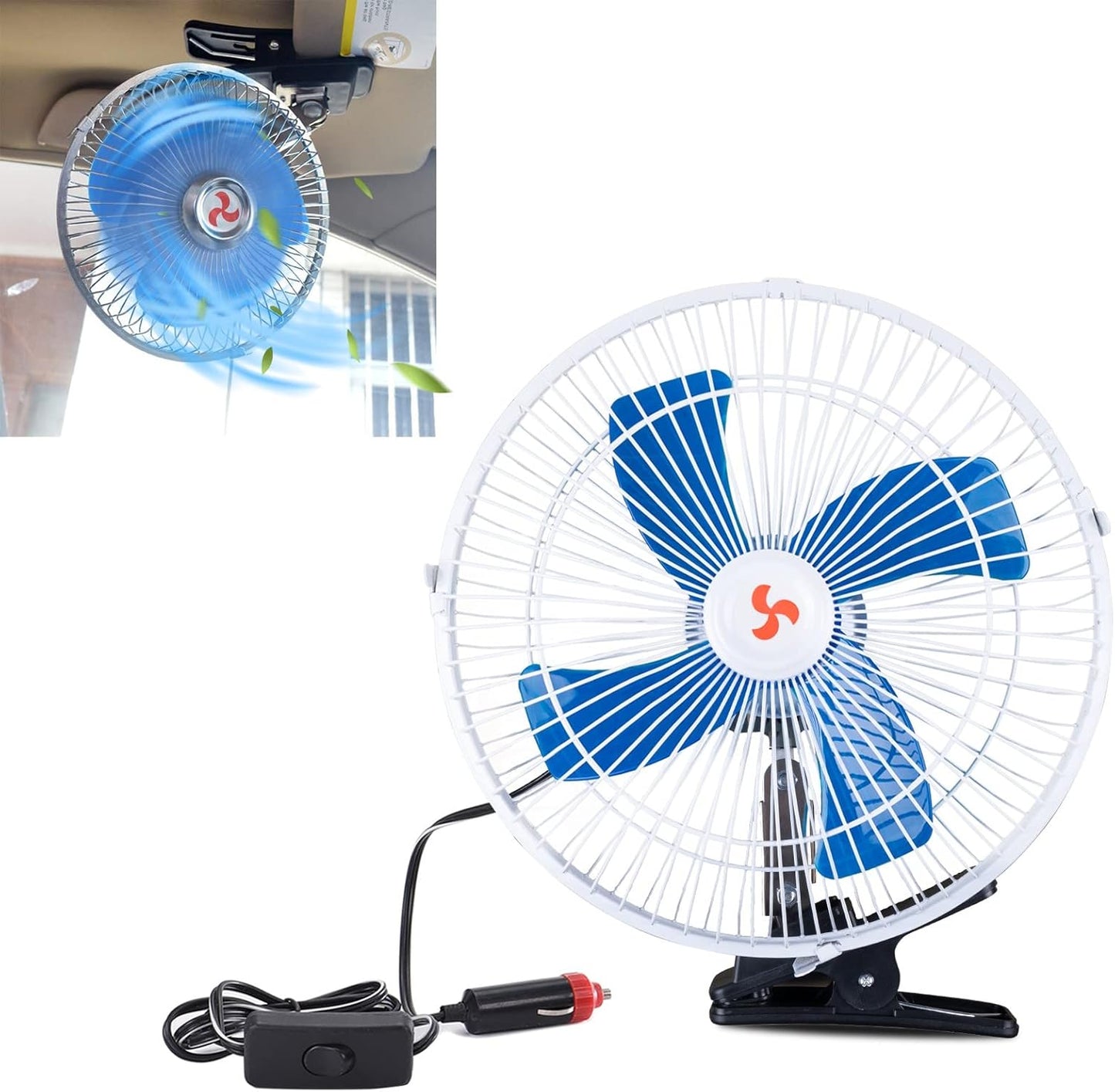 מאוורר רכב אוטומטי 12V
