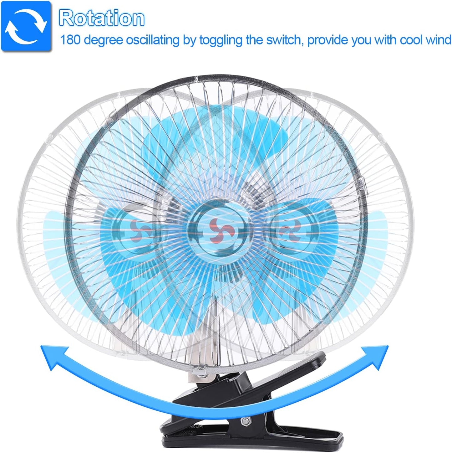 מאוורר רכב אוטומטי 12V