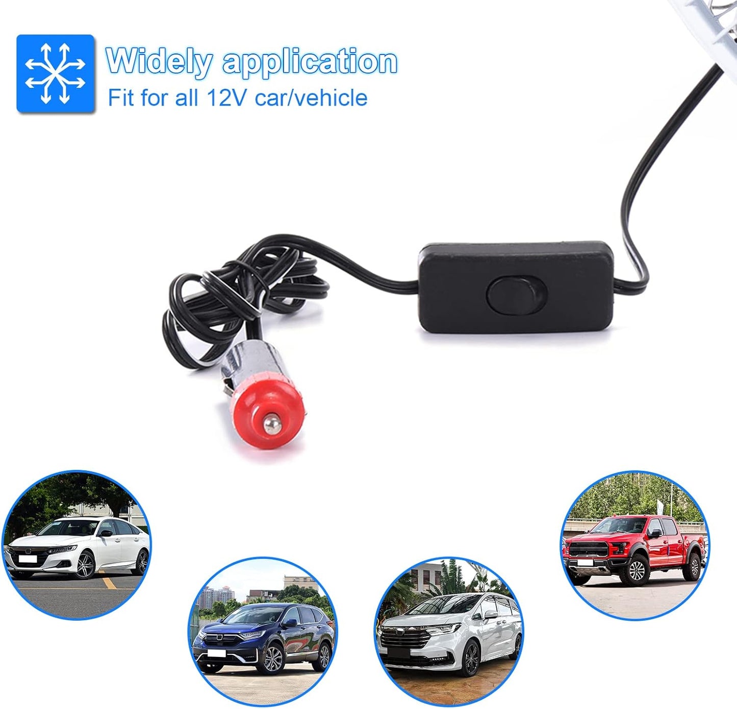 מאוורר רכב אוטומטי 12V