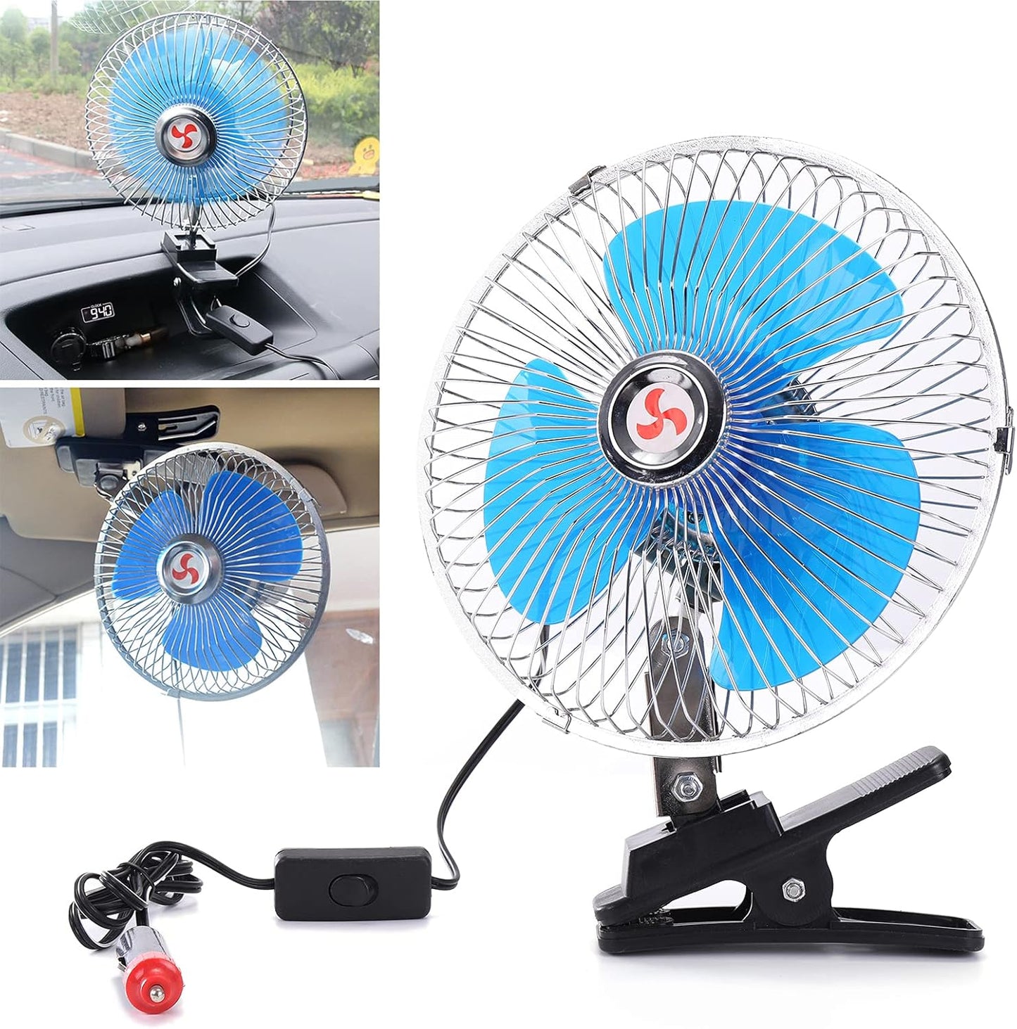 מאוורר רכב אוטומטי 12V