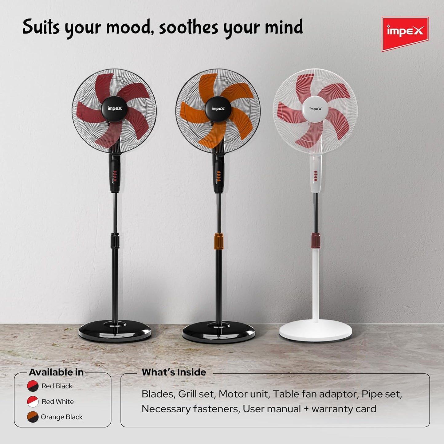 Impex Convertible Pedestal Fan