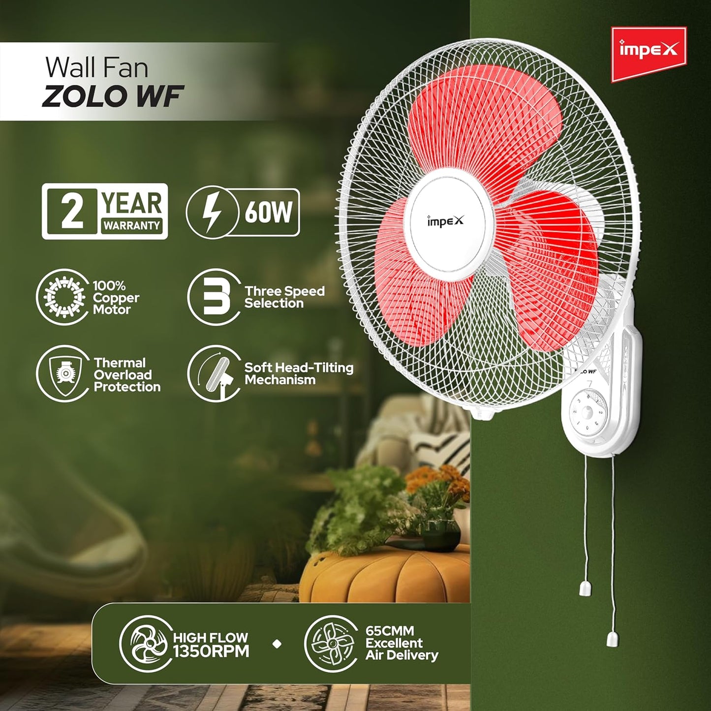 Impex Convertible Pedestal Fan