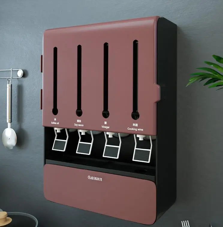 Wall Mounted Spice Organizer