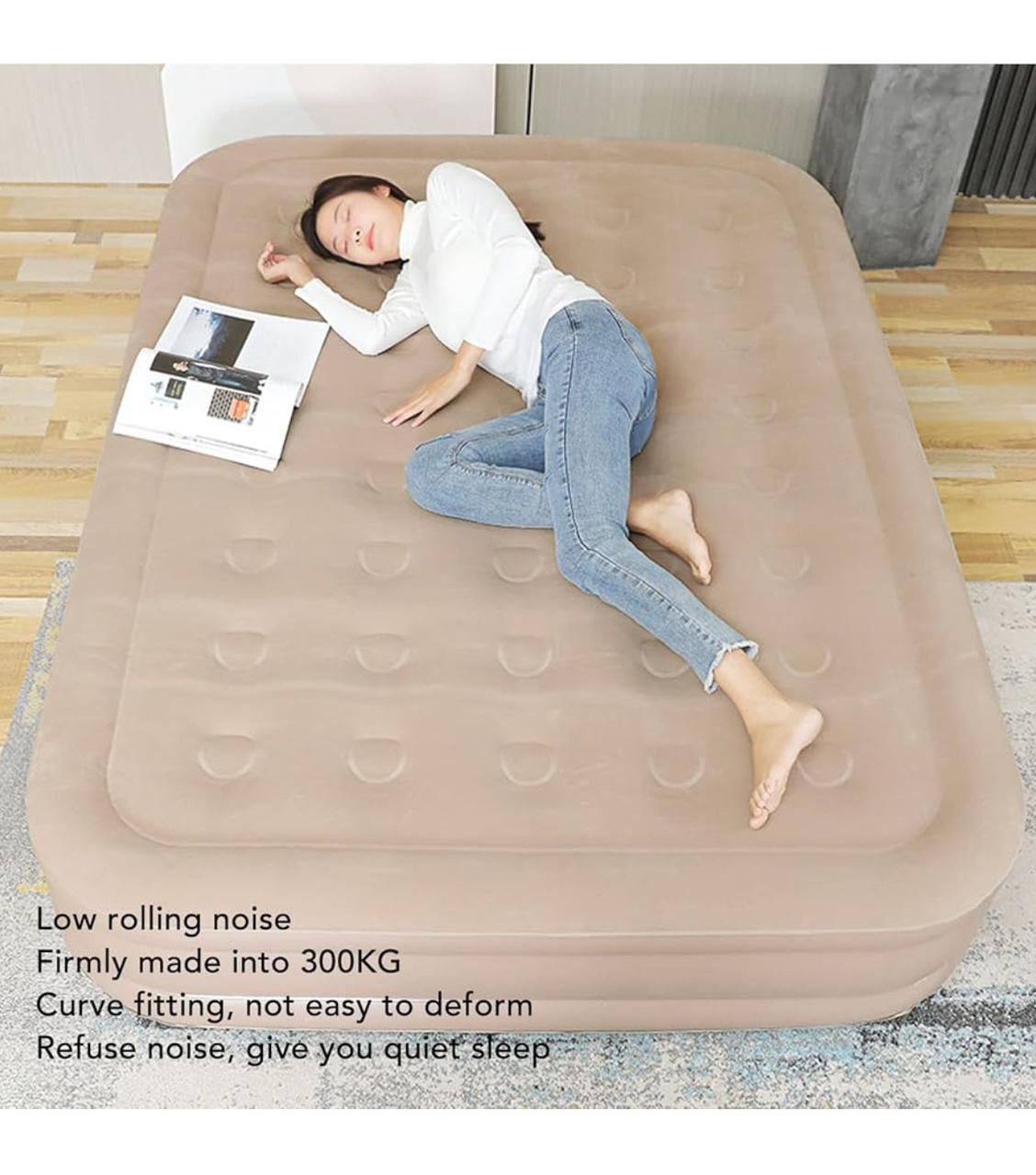 מזרן מתנפח מפנק Ultra Plush – שינה מפנקת בכל מקום