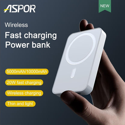 סוללת גיבוי 10,000mAh עם מגנט – עוצמה ניידת חכמה
