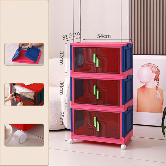Stackable Storage Cabinet System