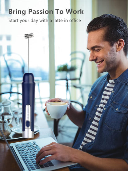 מקציף חלב נטען USB