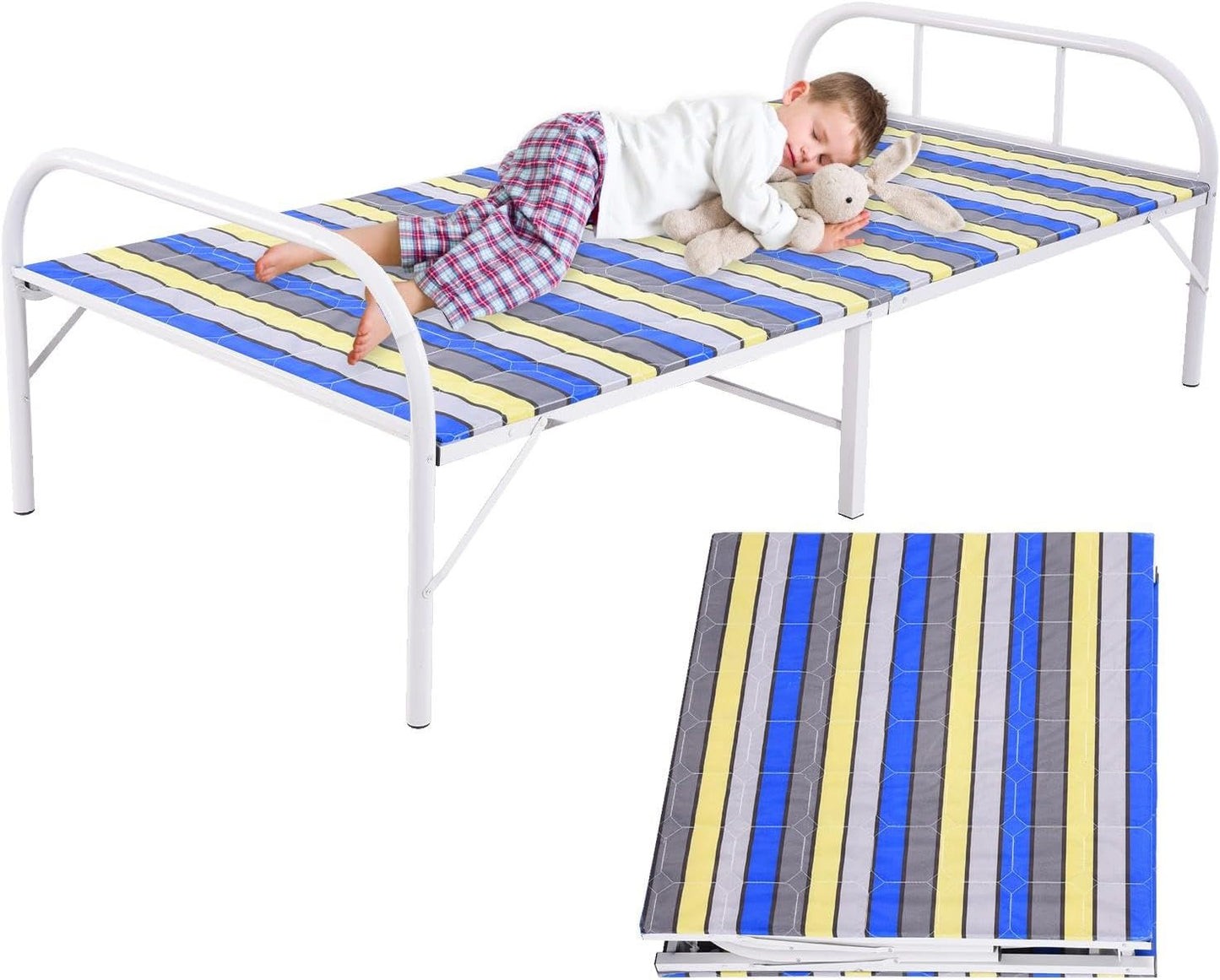 מיטה מתקפלת עם מזרן
