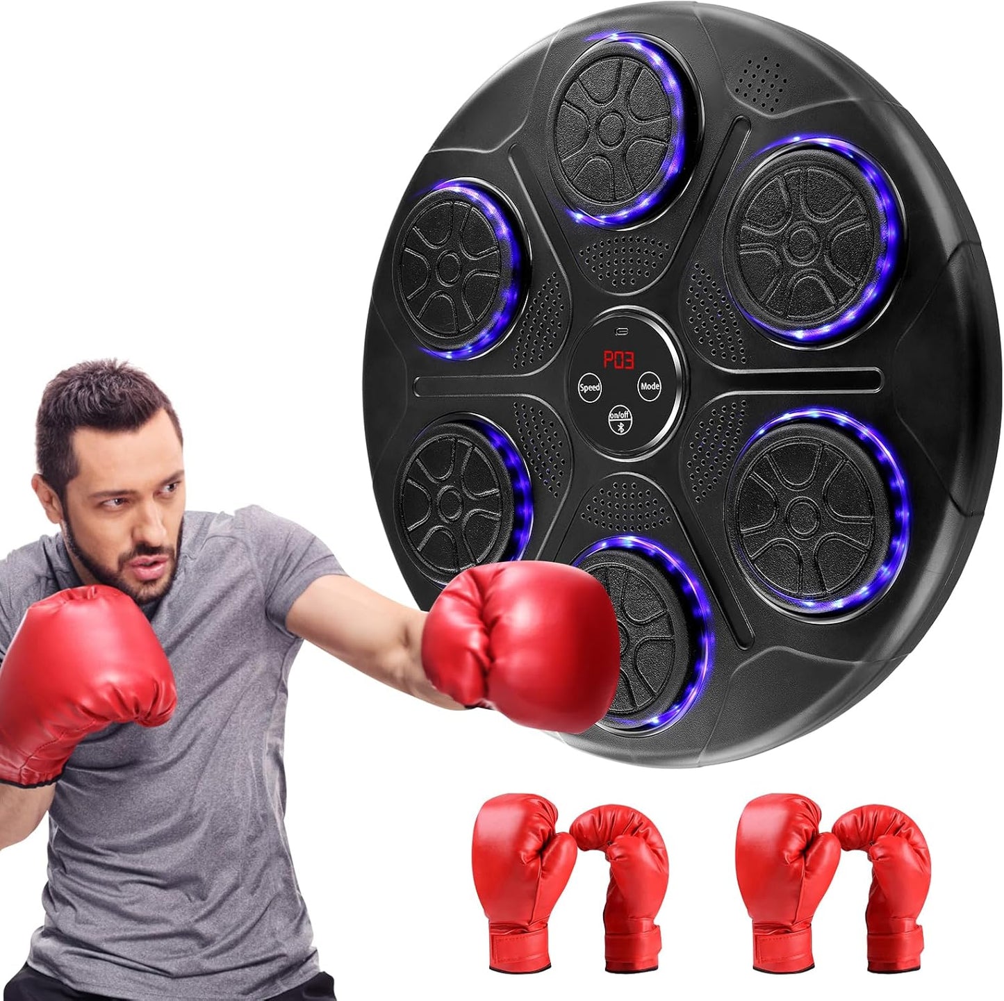 מכשיר אימון אגרוף מוזיקלי