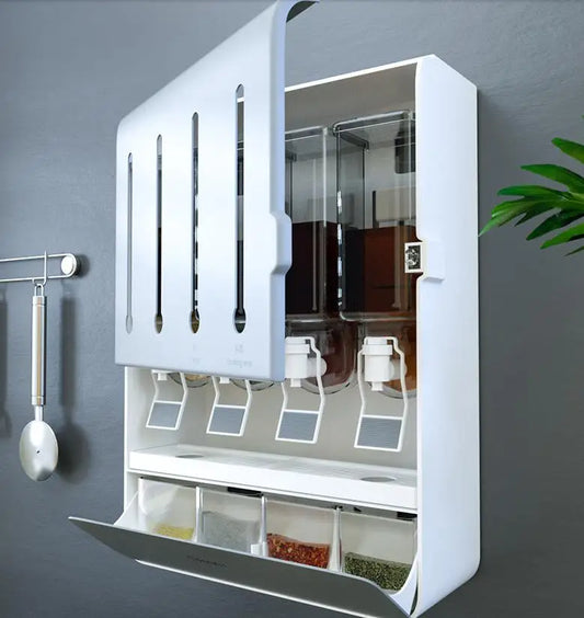 Wall Mounted Spice Organizer