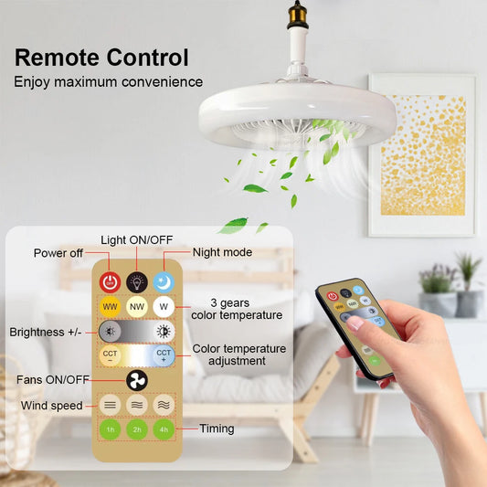 Smart LED Ceiling Fan